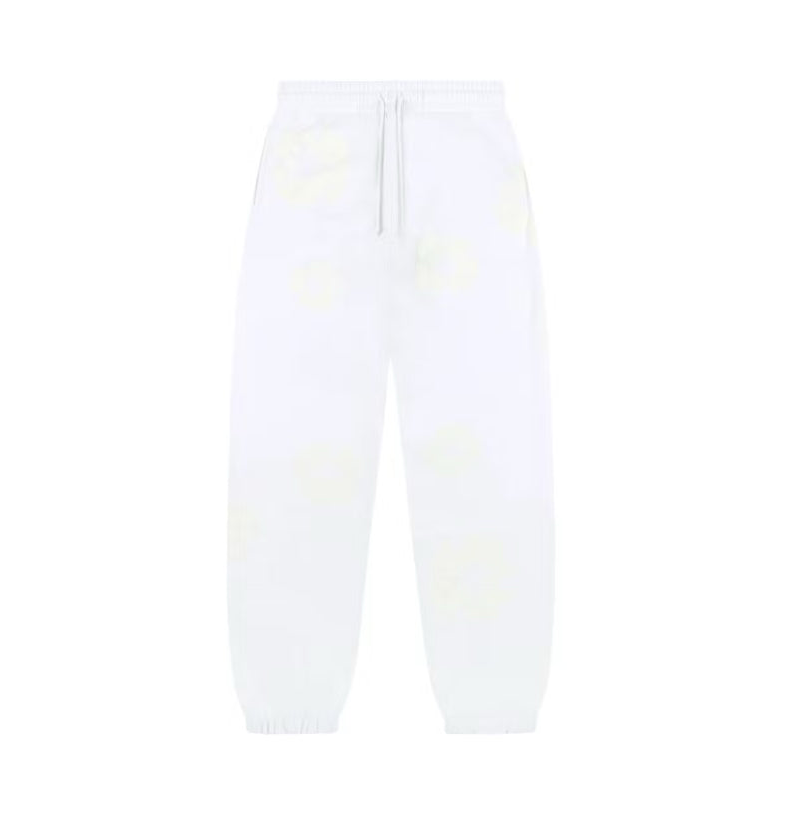 Denim Tears Cotton Wreath Sweatpants Black Monochrome