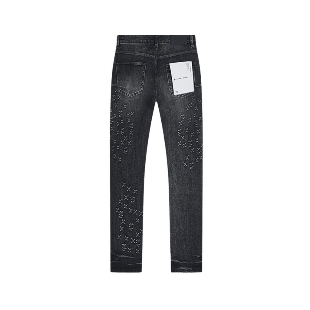 Purple Cross Jeans