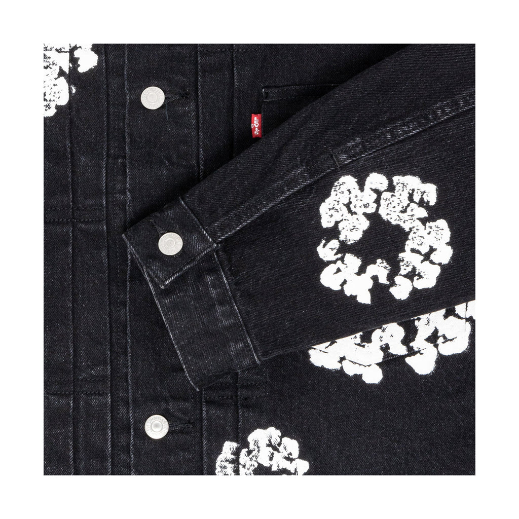 Denim Tears x Levi's Type II Trucker Jacket Black