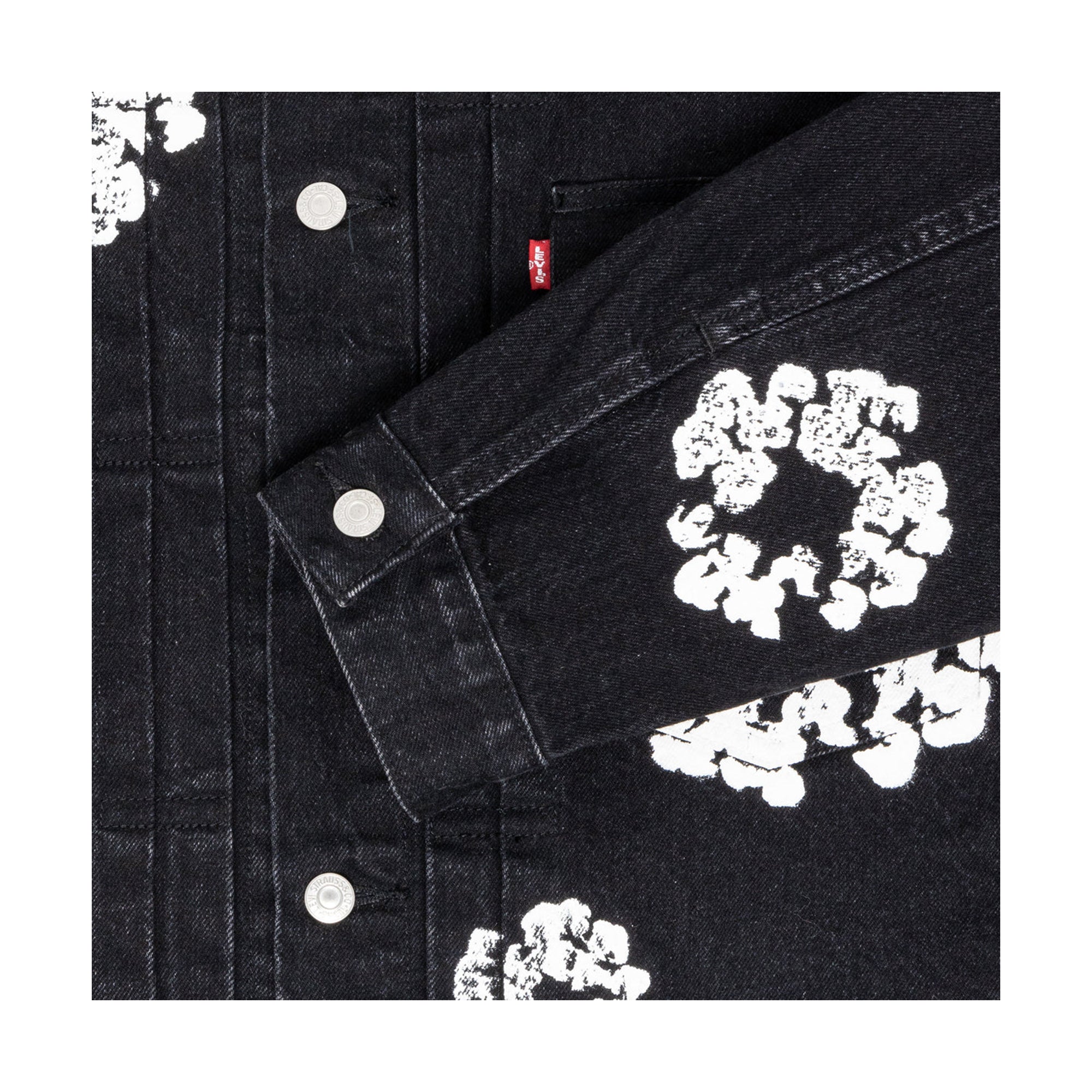Denim Tears x Levi's Type II Trucker Jacket Black