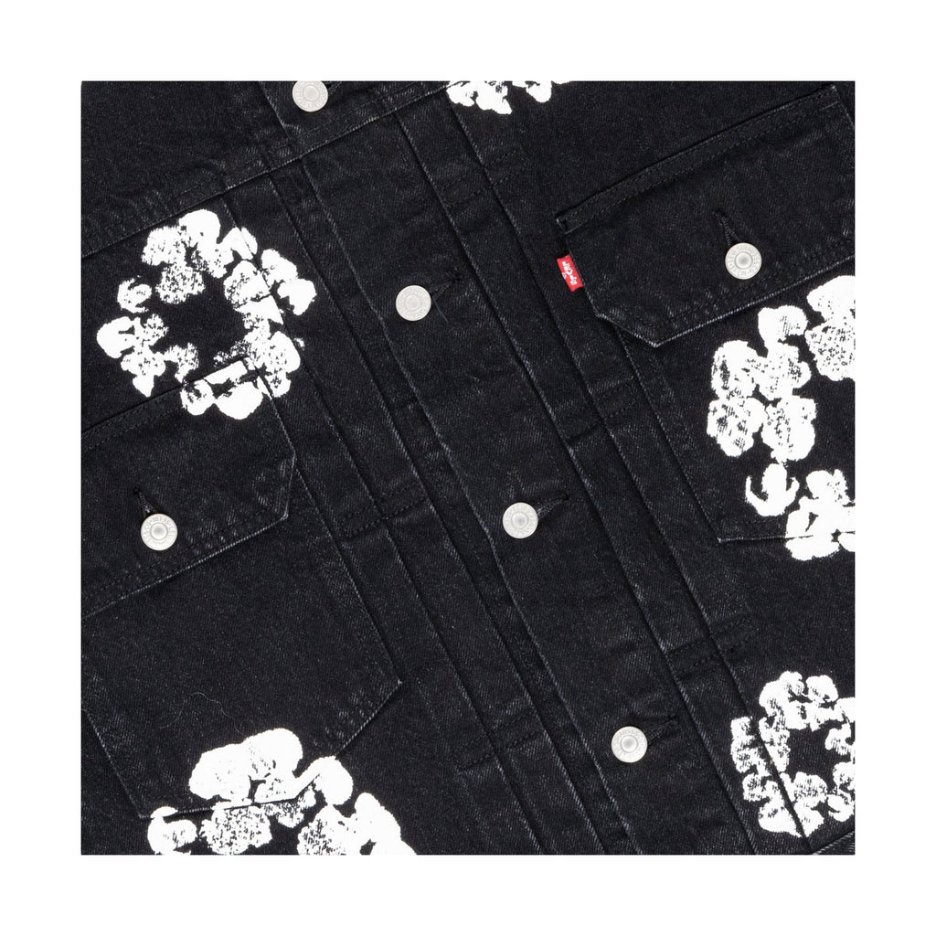 Denim Tears x Levi's Type II Trucker Jacket Black