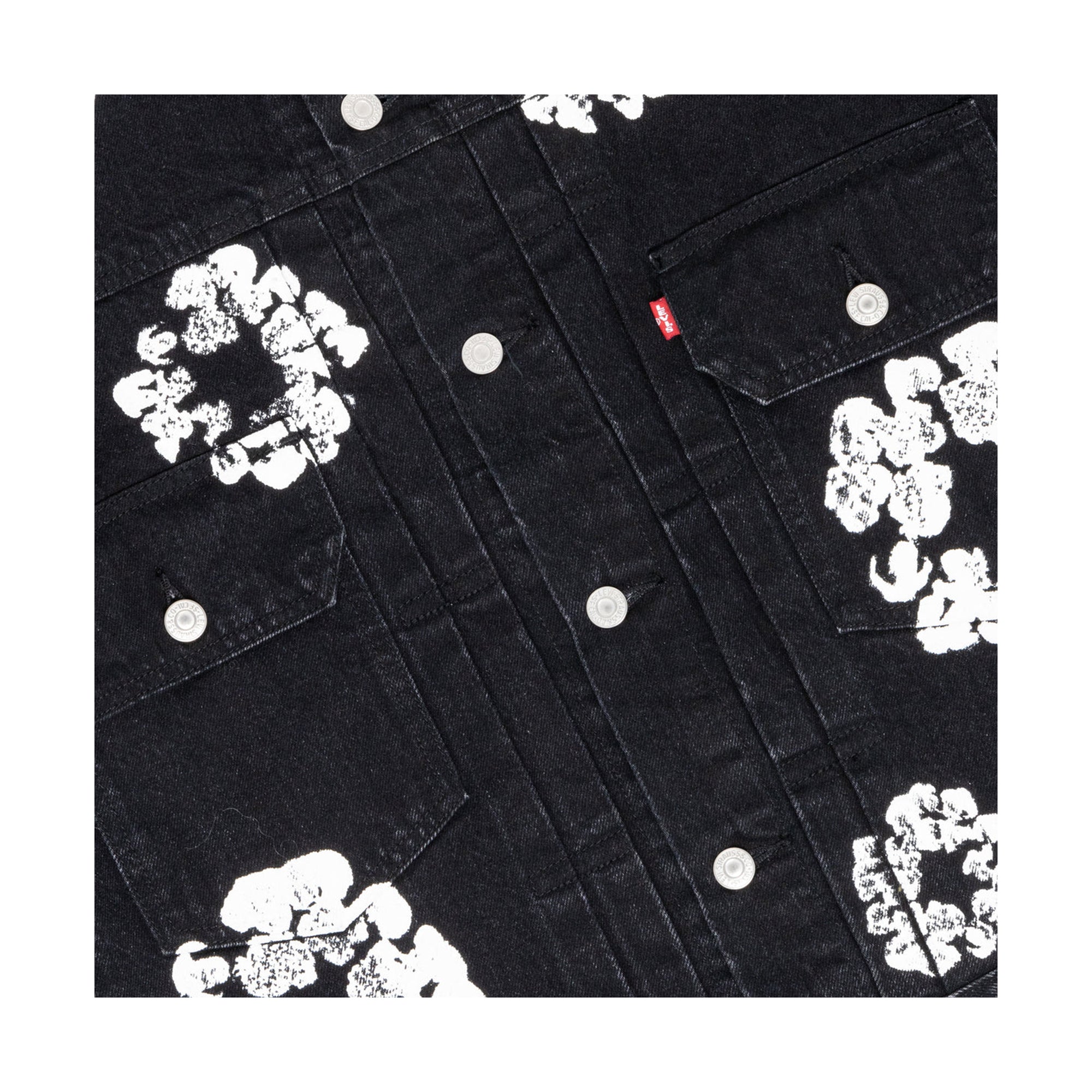 Denim Tears x Levi's Type II Trucker Jacket Black