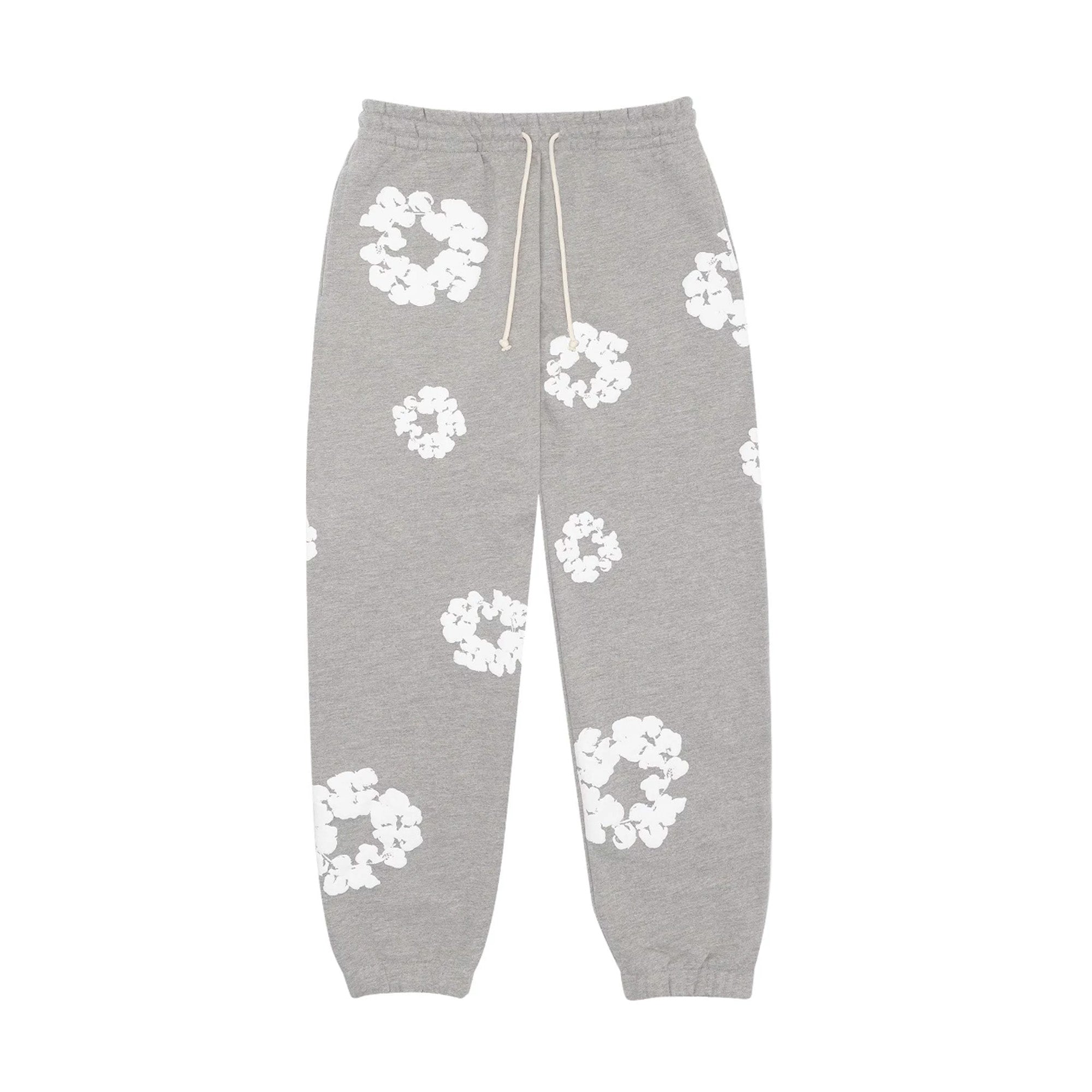 Denim Tear Cotton Wreath Sweatpants