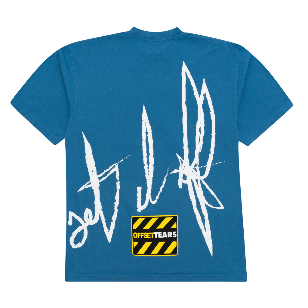 Denim Tears x Offset Set It Off #2 T-Shirt Blue