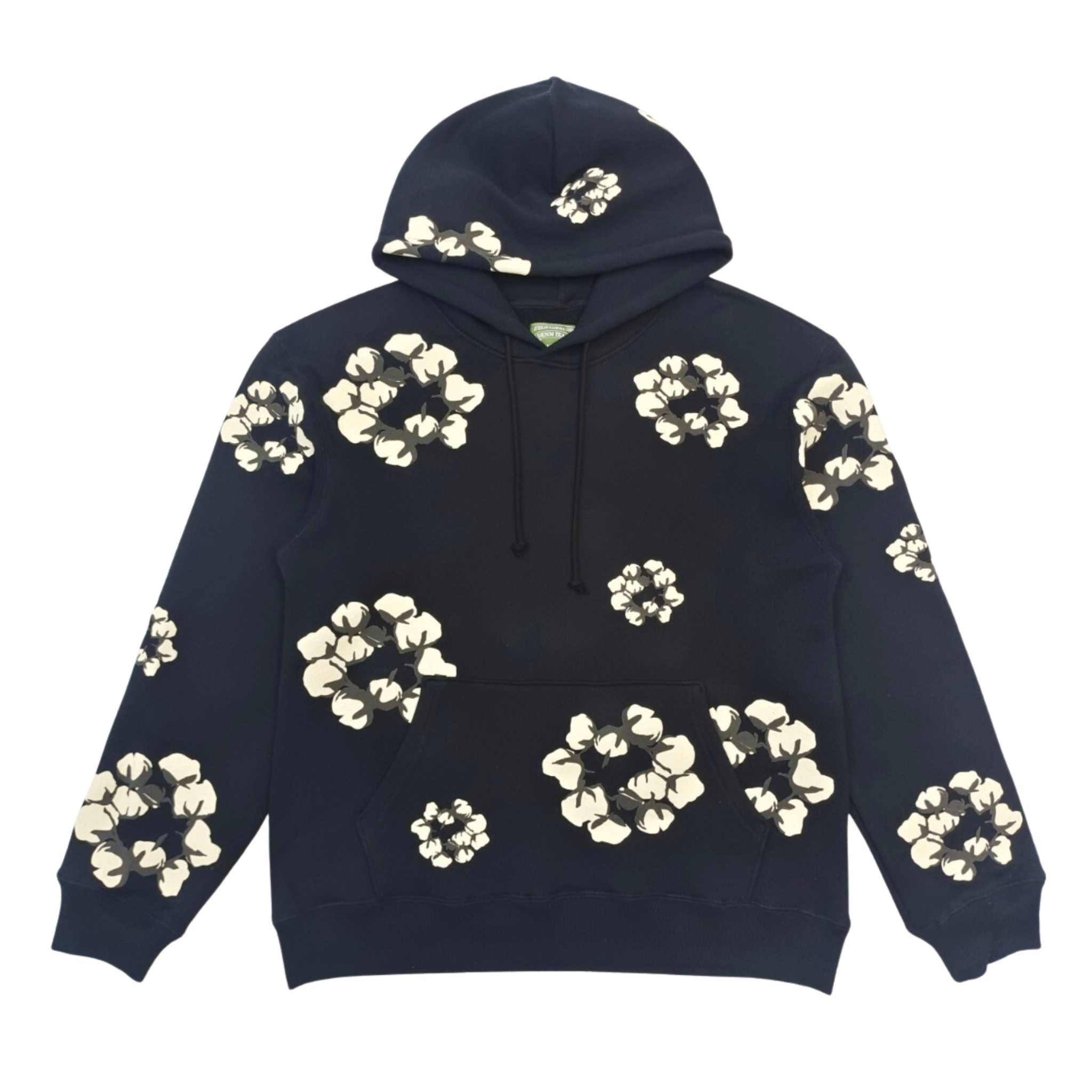 Denim Cactus Tears Hoodie