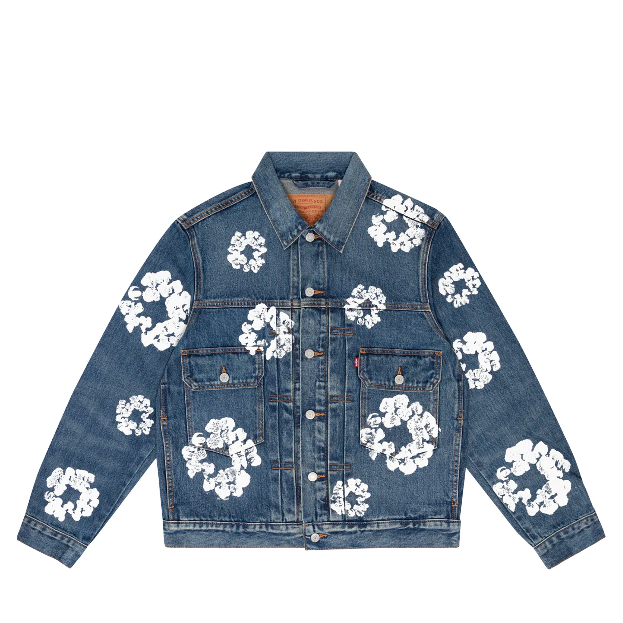 Denim Tears x Levi's Type II Trucker Jacket Black