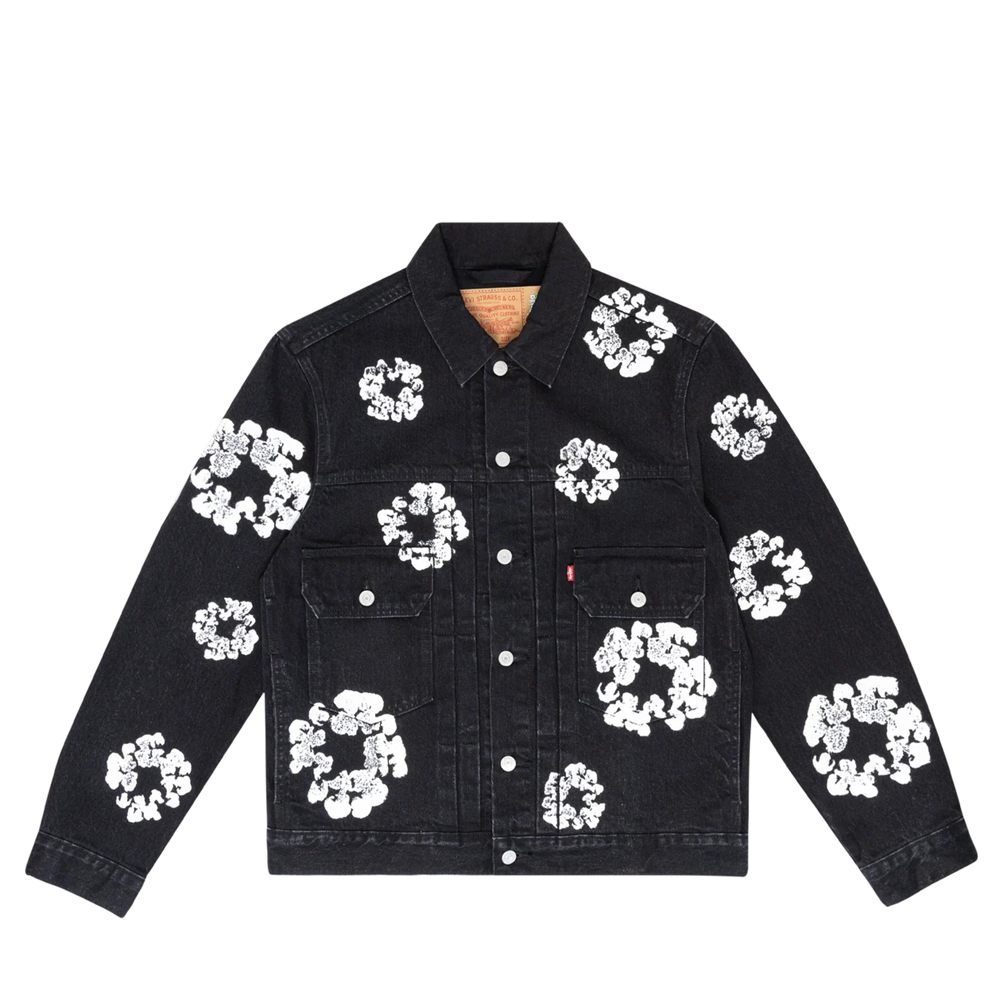 Denim Tears x Levi's Type II Trucker Jacket Black