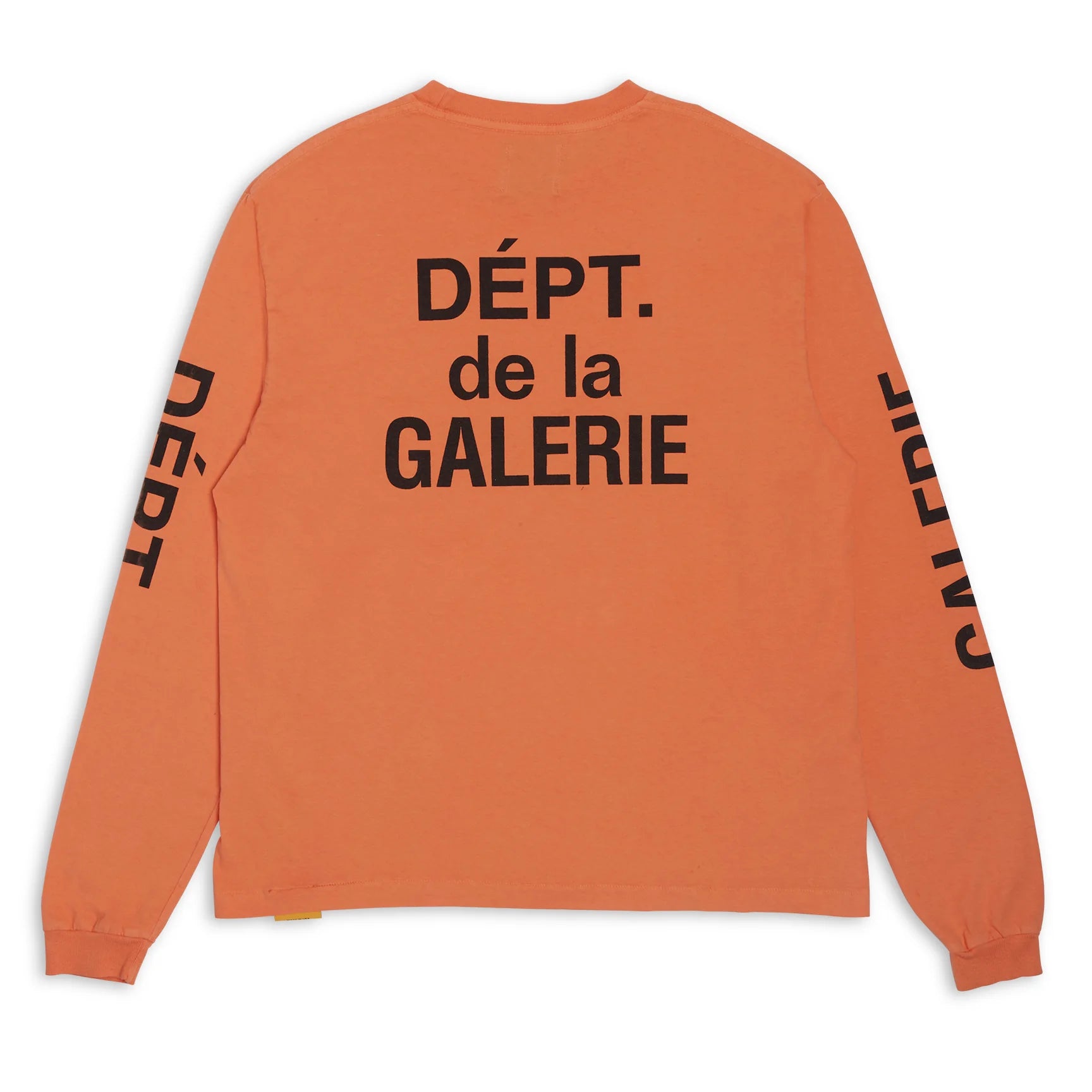 Gallery Dept Orange French Collector Long Sleeve Tee