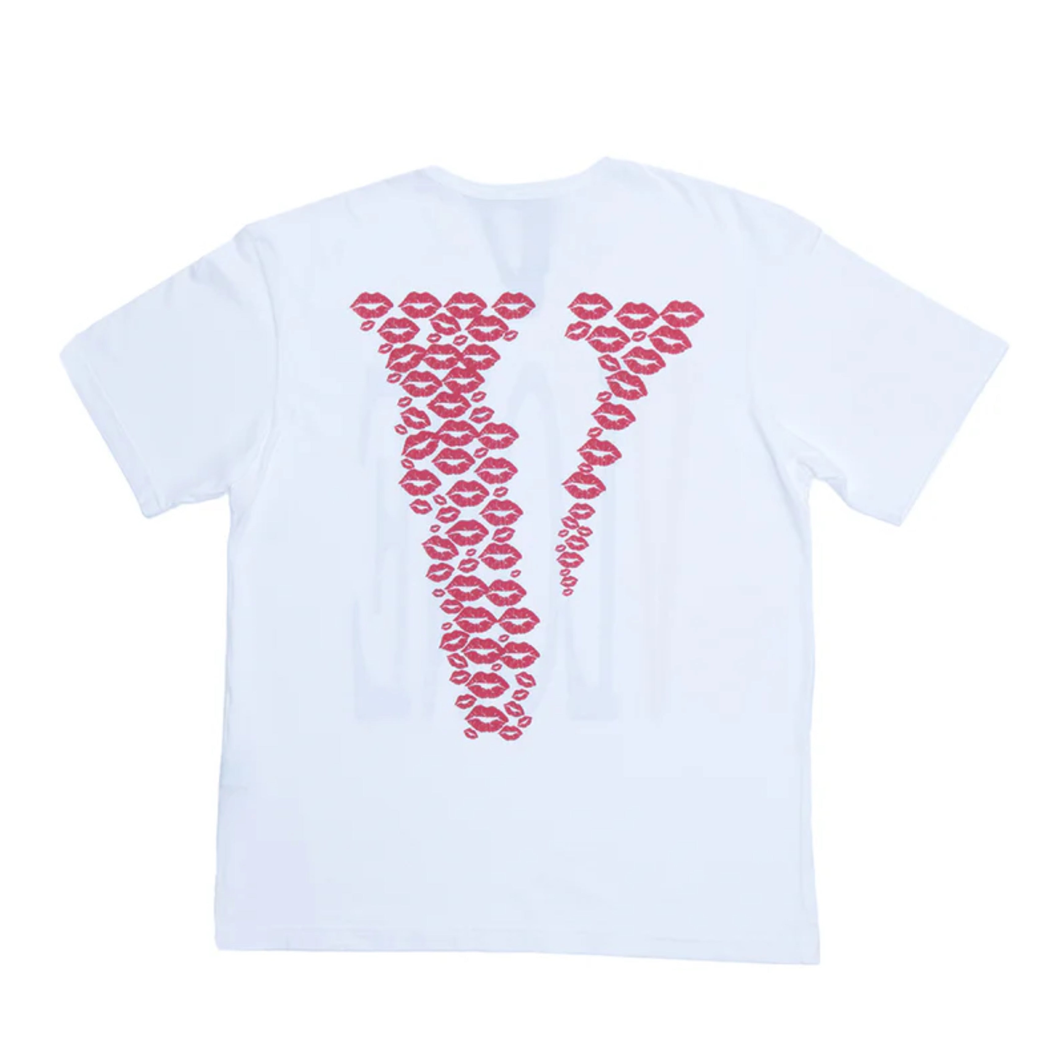 Vlone Red Lipstick OG Embroidered T-Shirt