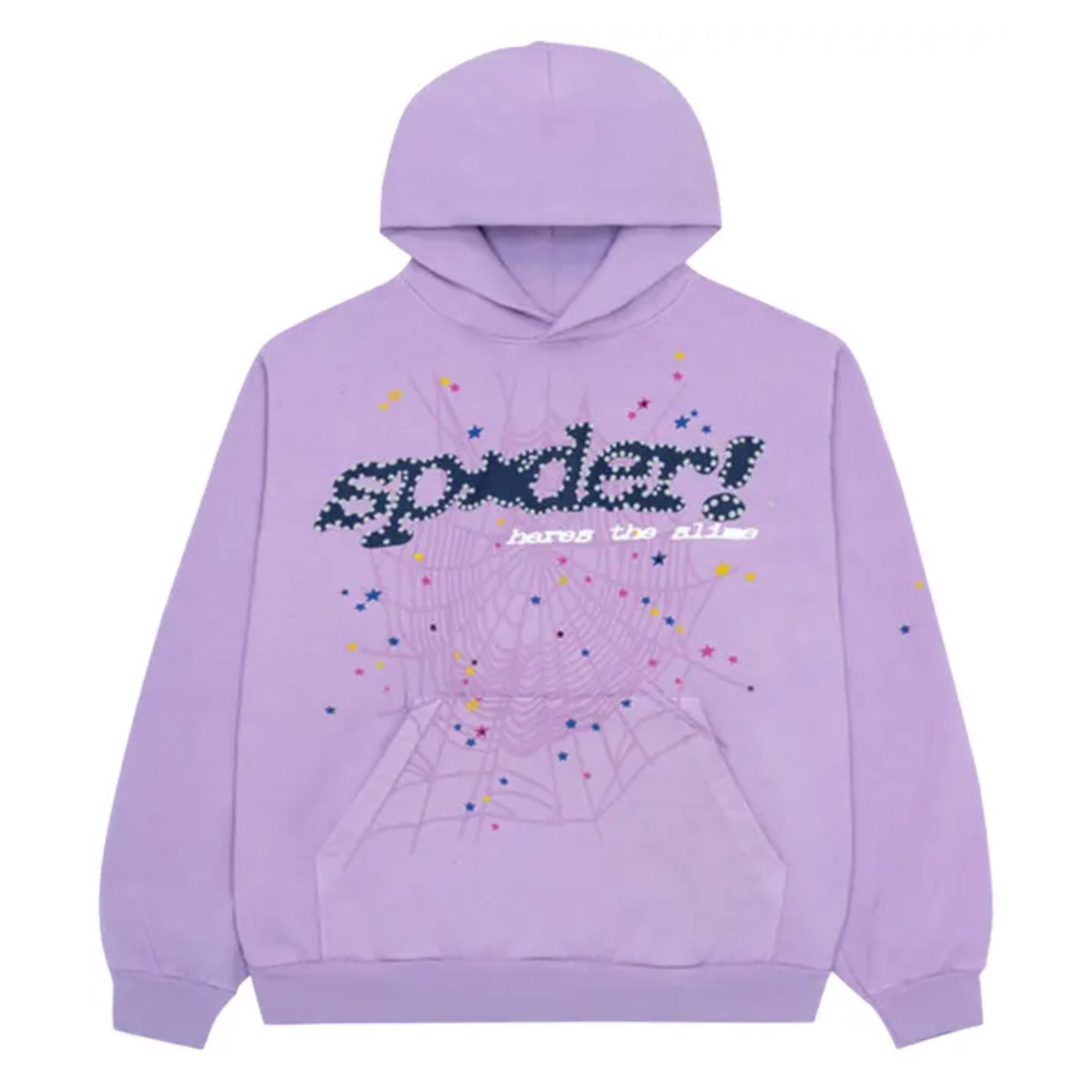 Sp5der Purple Açai Hoodie