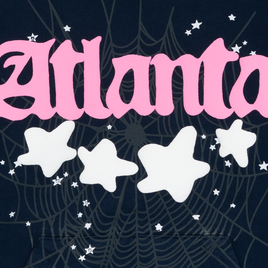 Spider Worldwide Atlanta Hoodie Navy