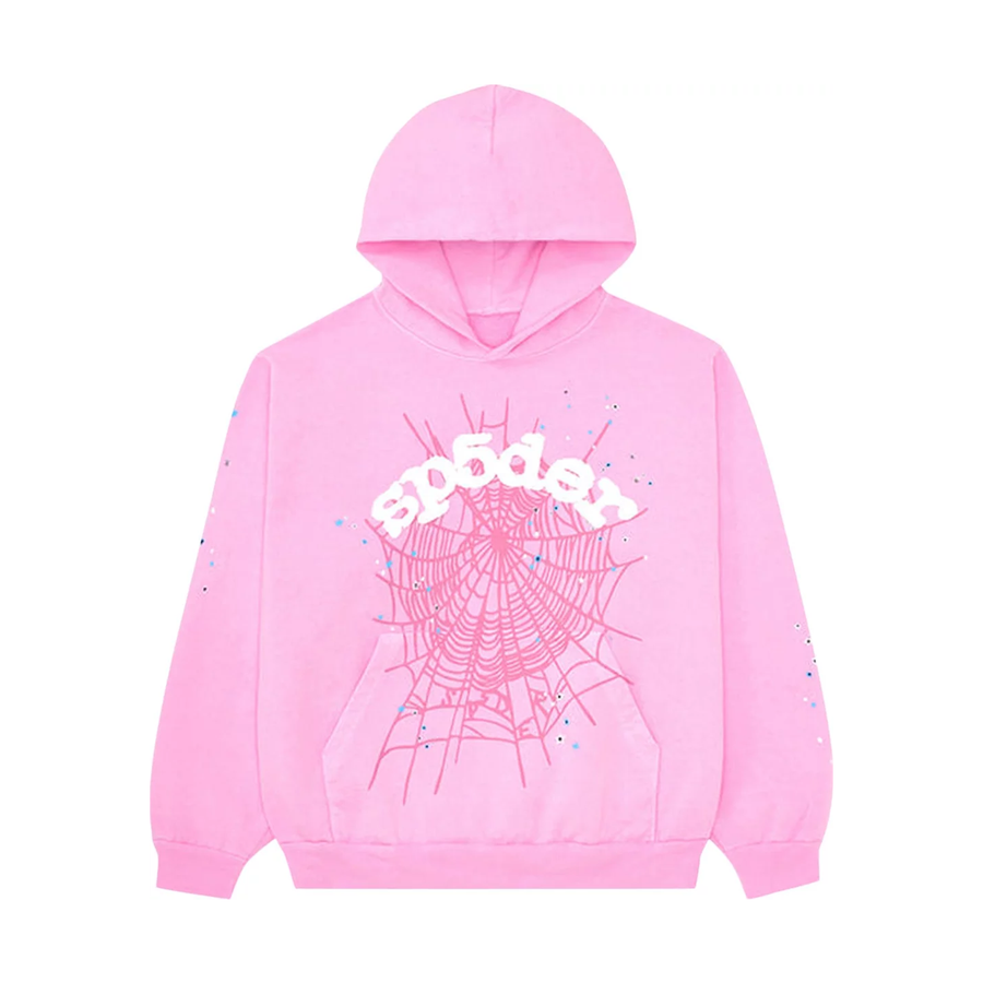 Spider Worldwide Websuit Hoodie Pink